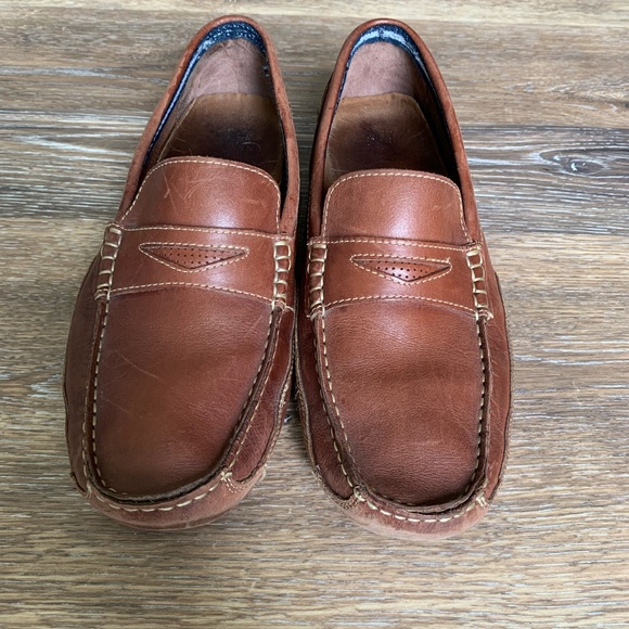 Clark’s Markman Way slip-on leather loafers - Picture 2 of 4